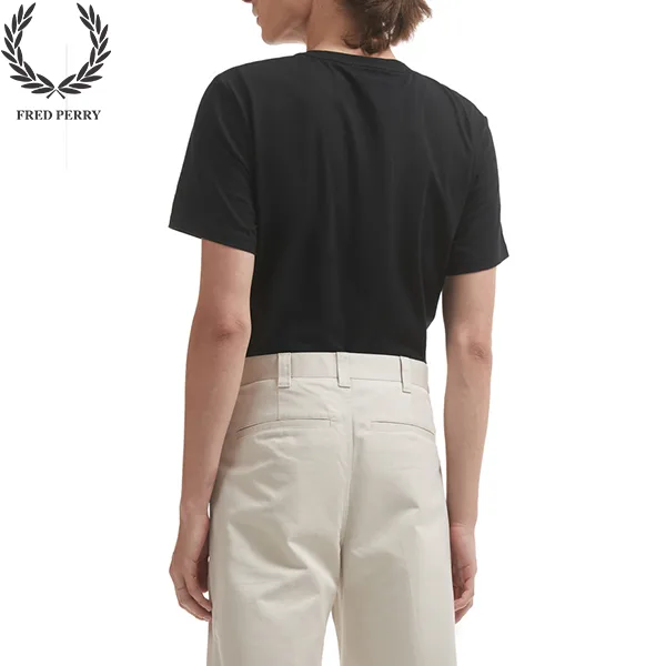 FRED PERRY麥穗 純棉打底衫 透氣純色 植绒短袖T恤 #夏季新款 M7708